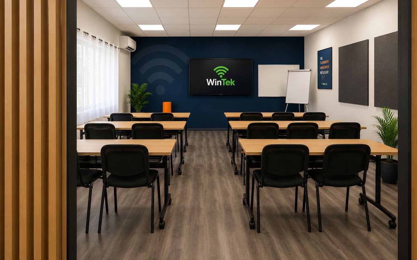 Salle de formation Wintek Academy